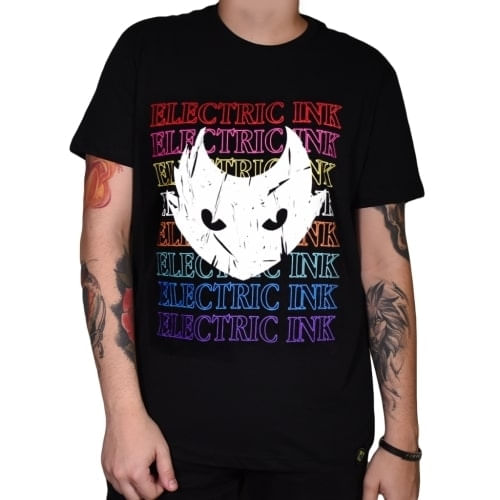 Camiseta Electric Ink Lynx Lettering
