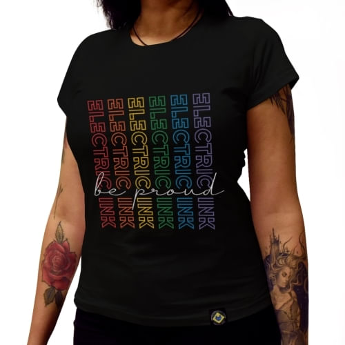 Camiseta Pride Baby Look