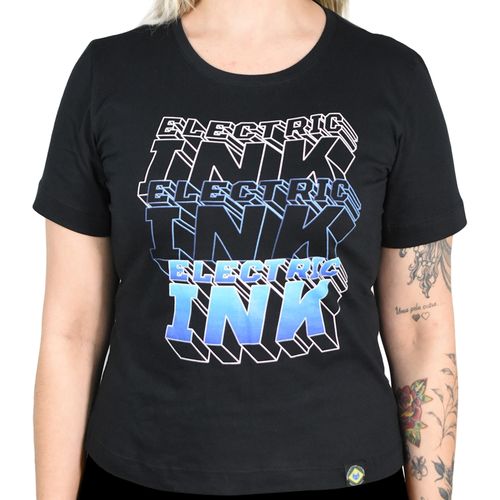 Camiseta Electric Feminina Baby Look