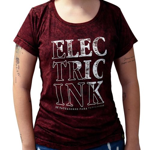 Camiseta Edge Estonada Baby Look