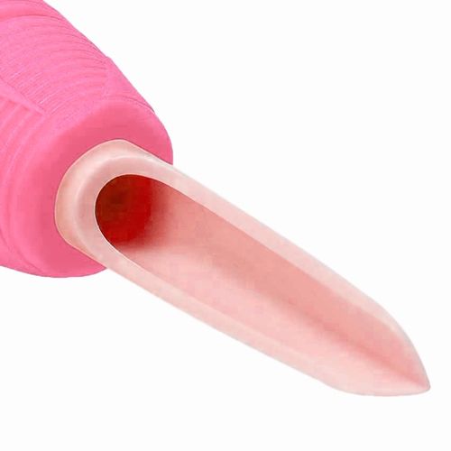 Bico Descartável Aberto Universal - 19mm Pink