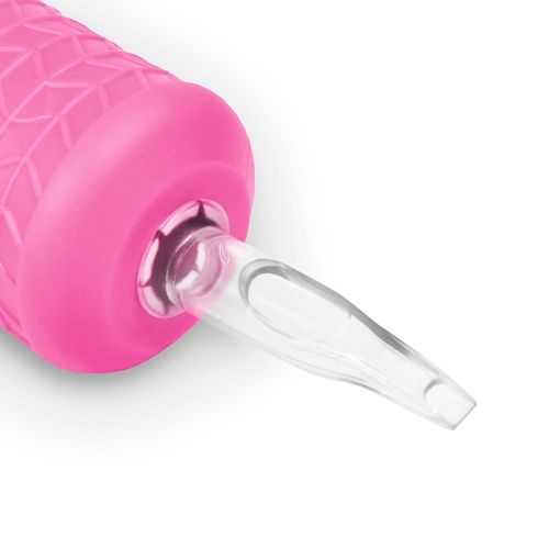 Bico Descartável Flat Aberto Magnum 07 - 30mm - Crystal Pink