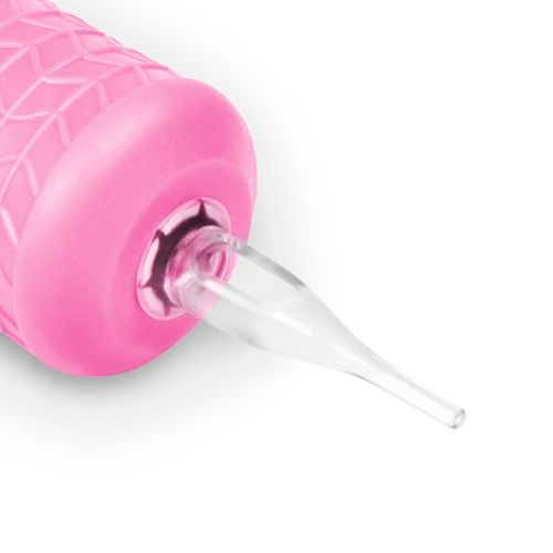 Bico Descartável Flat Round Liner 03 - 30mm - Crystal Pink