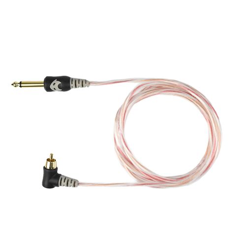 Cabo RCA Angulado 90° Electric Ink - Novo