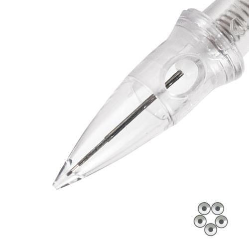 Agulhas Shock Cartridge - 5 pontas (Capilar) - Ø 0.25