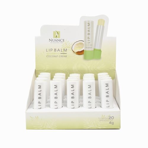 Kit Lip Balm Coconut Cream Nuance - c/20 Un.