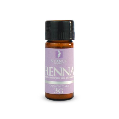 Henna para Sobrancelhas Nuance - Castanho Claro 3g