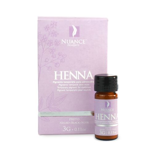 Henna para Sobrancelhas Nuance - Preto 3g