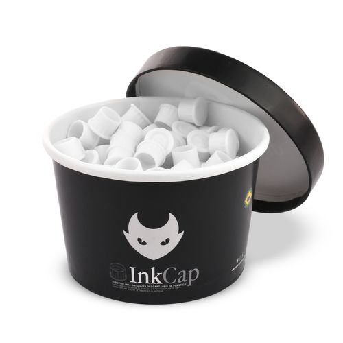 Ink Cap - Batoques de Silicone Branco
