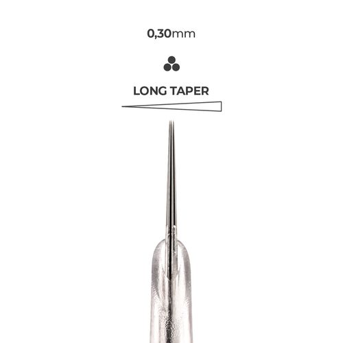 03RL - Universal Cartridge Super Sharp Round Liner 03 - Ø 0.35