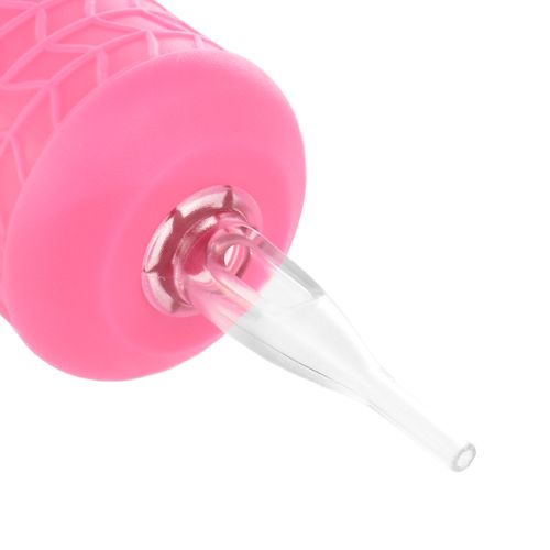 Bico Descartável Flat Round Liner 07 - 30mm - Crystal Pink