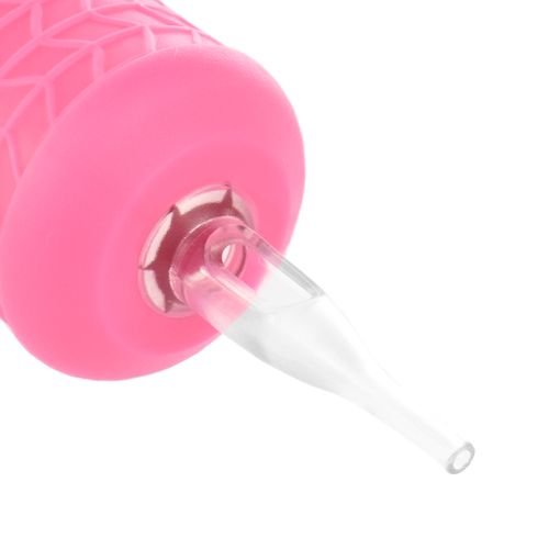 Bico Descartável Flat Round Liner 11 - 30mm - Crystal Pink