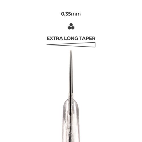 03RL - Universal Cartridge Black Cat Round Liner 03 - Ø 0.35