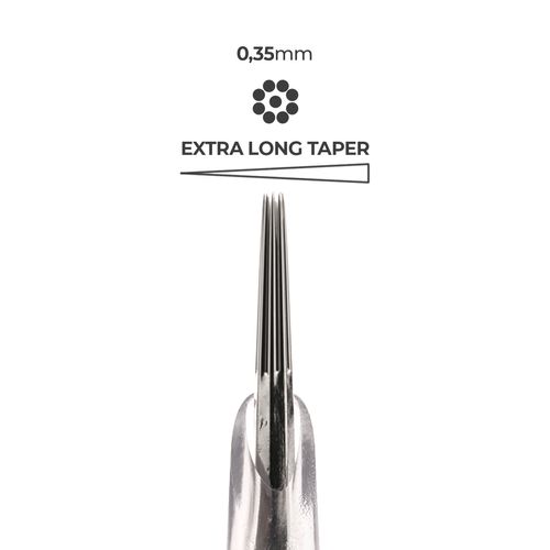 09RL - Universal Cartridge Black Cat Round Liner 09 - Ø 0.35